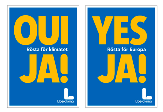 Ja! Yes! Oui! – val till Europaparlamentet